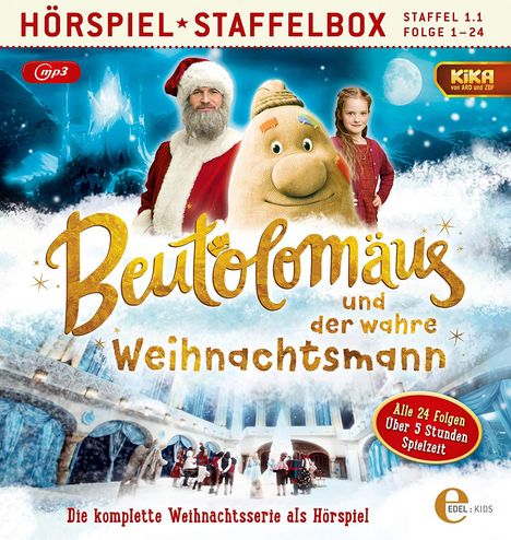 Beutolomäus: Und Der Wahre Weihnachtsmann (Staffel 1.1, Folgen 1-24), MP3-CD