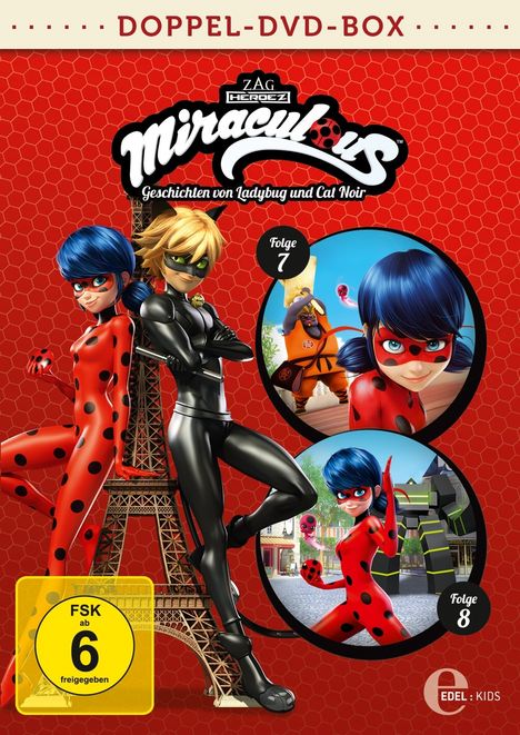 Miraculous Vol. 7 &amp; 8, 2 DVDs