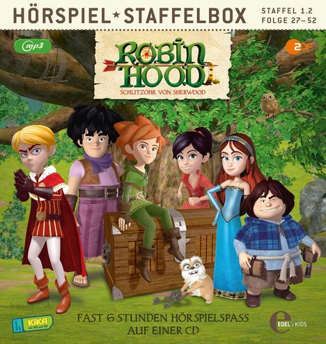 Staffelbox (Staffel 1.2, Folge 27-52), MP3-CD