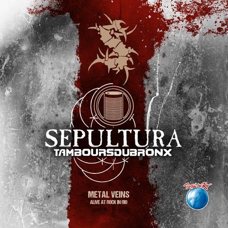 Sepultura: Metal Veins: Alive At Rock In Rio (180g) (Limited Numbered Edition) (Colored Vinyl), 2 LPs