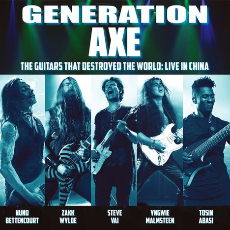 Generation Axe: The Guitars That Destroyed The World: Live In China, CD