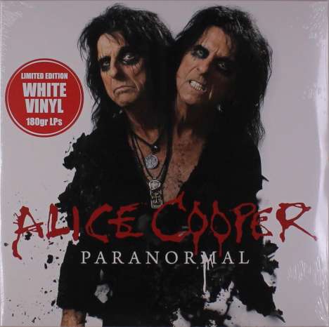 Alice Cooper: Paranormal (180g) (Limited Edition) (White Vinyl), 2 LPs