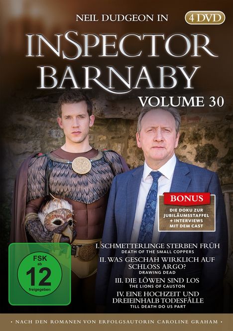 Inspector Barnaby Vol. 30, 4 DVDs