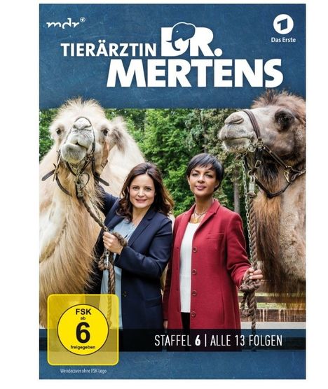 Tierärztin Dr. Mertens Staffel 6, 4 DVDs