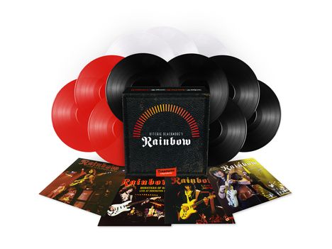 Rainbow: Treasures - A Vinyl Collection (180g) (Limited Numbered Boxset Edition), 11 LPs