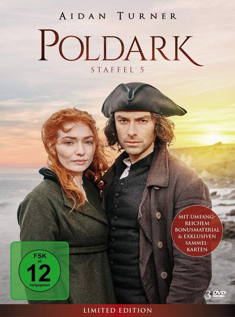 Poldark Staffel 5, 3 DVDs