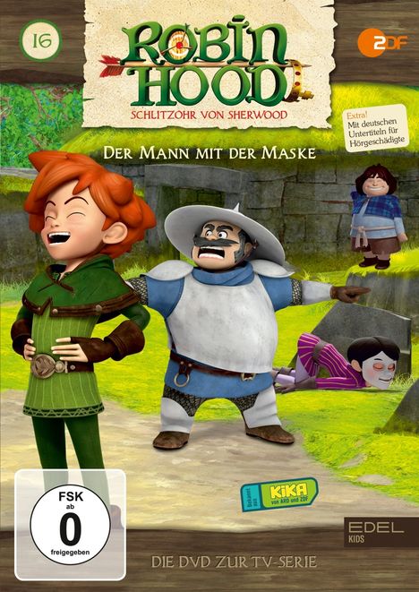 Robin Hood - Schlitzohr von Sherwood Folge 16: Der Mann mit der Maske, DVD