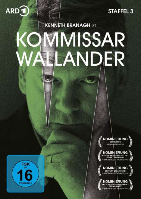 Kommissar Wallander Staffel 3, 2 DVDs