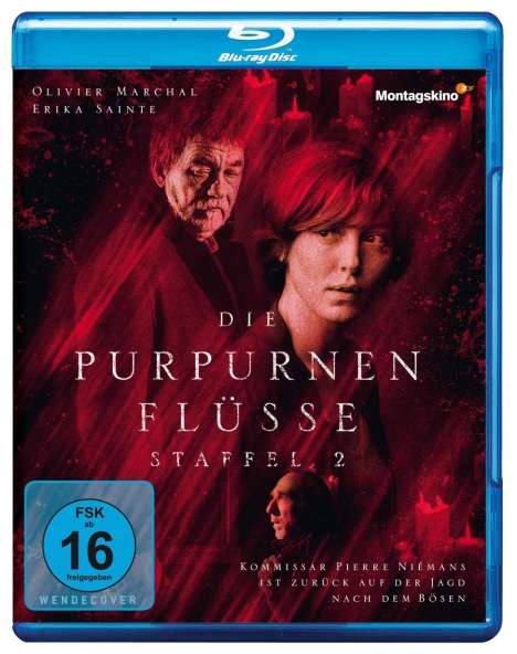 Die purpurnen Flüsse Staffel 2 (Blu-ray), 2 Blu-ray Discs