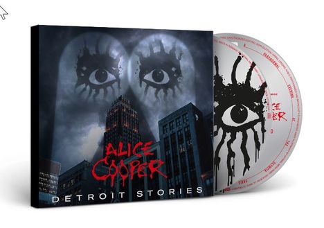 Alice Cooper: Detroit Stories (Limited Edition), 1 CD und 1 DVD