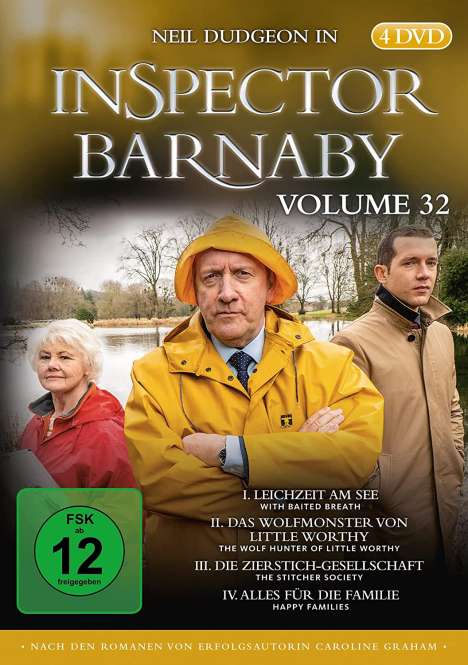Inspector Barnaby Vol. 32, 4 DVDs