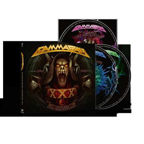 Gamma Ray (Metal): 30 Years: Live Anniversary, 2 CDs und 1 DVD