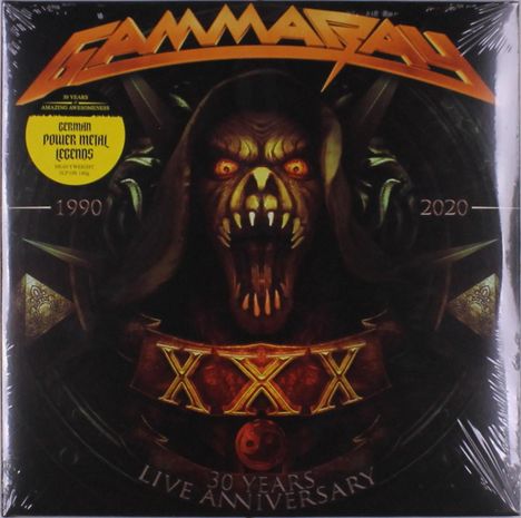 Gamma Ray (Metal): 30 Years Live Anniversary (180g), 3 LPs