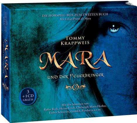 Tommy Krappweis: Mara und der Feuerbringer Hörspiel-Box (2) Todesmal, 3 CDs