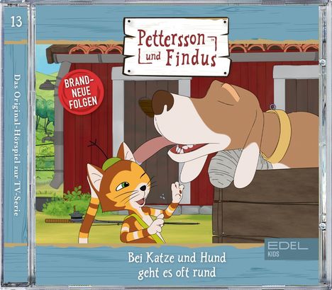 Pettersson und Findus (13): Bei Katze und Hund geht es oft rund, CD