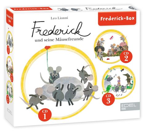 Leo Lionni: Frederick und seine Mäusefreunde: Frederick-Box, 3 CDs