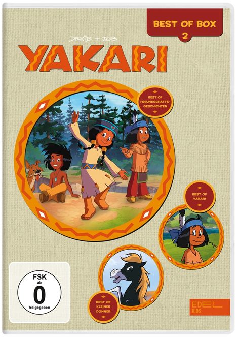 Yakari - Best Of Box 2, 3 DVDs