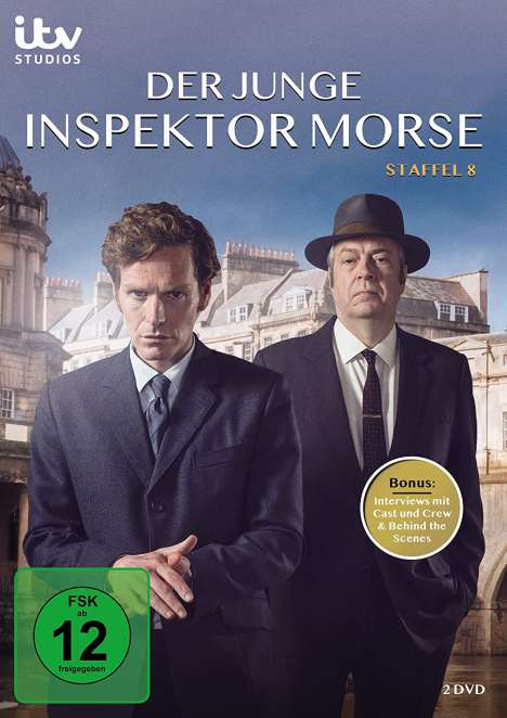 Der junge Inspektor Morse Staffel 8, 2 DVDs