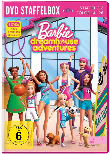 Barbie Dreamhouse Adventures Staffel 2 Box 2, 2 DVDs