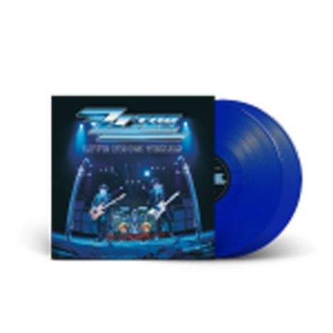 ZZ Top: Live From Texas (180g) (Limited Collector's Edition) (Transparent Blue Vinyl), 2 LPs