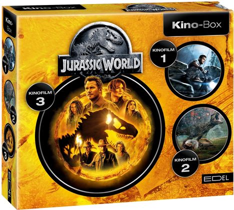 Jurassic World Kino-Box (1-3), 3 CDs