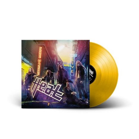 H.E.A.T: Force Majeure (Limited Edition) (Yellow Vinyl), LP