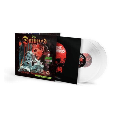 The Damned: A Night Of A Thousand Vampires: Live In London (180g) (Limited Edition) (Crystal Clear Vinyl), 2 LPs