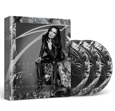 Tarja Turunen (ex-Nightwish): Best Of: Living The Dream (Mediabook), 2 CDs und 1 Blu-ray Disc