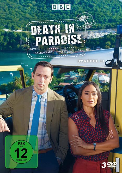 Death in Paradise Staffel 11, 4 DVDs