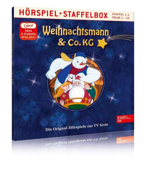 Weihnachtsmann &amp; Co.KG Staffelbox 1.1 (Folgen 01-13), MP3-CD