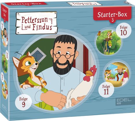 Pettersson und Findus: Starter-Box (Folgen 09 - 11), 3 CDs