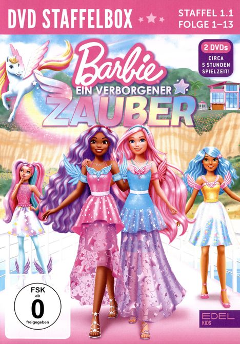 Barbie Staffel 1 Box 1 - Ein verborgener Zauber, 2 DVDs