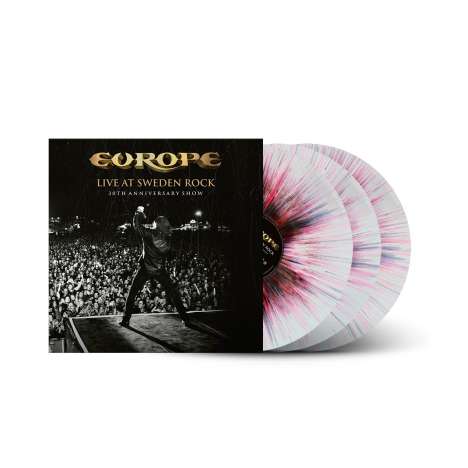 Europe: Live At Sweden Rock: 30th Anniversary Show (Limited Edition) (Splatter Vinyl), 3 LPs