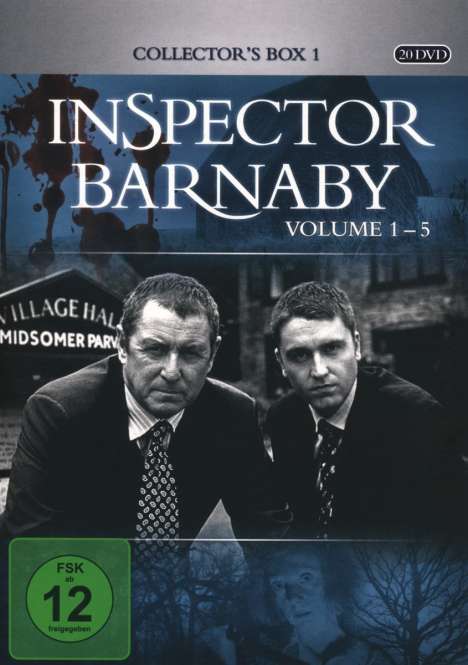 Inspector Barnaby Collector's Box 1 (Vol. 01-05), 20 DVDs