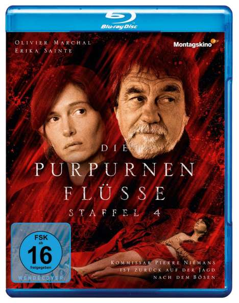 Die purpurnen Flüsse Staffel 4 (finale Staffel) (Blu-ray), 2 Blu-ray Discs