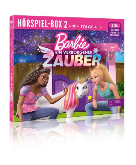 Barbie - Ein verborgener Zauber Hörspiel-Box (Folge 4-6), 3 CDs