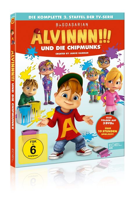 Alvinnn!!! und die Chipmunks Staffelbox 2, DVD