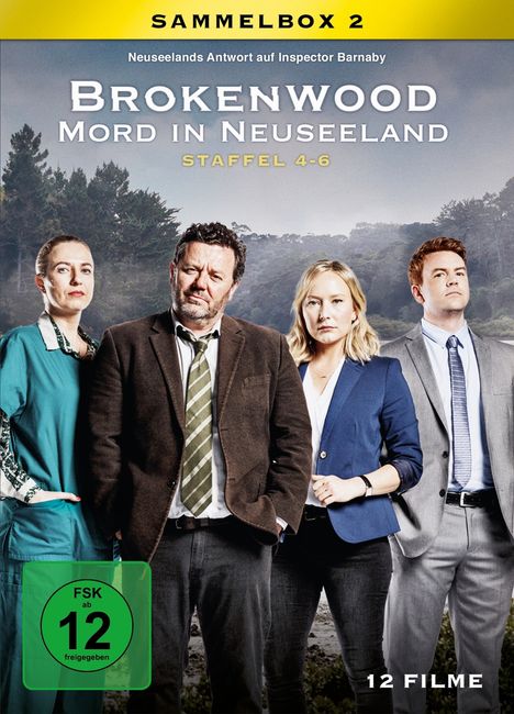 Brokenwood - Mord in Neuseeland Sammelbox 2 (4-6), 6 DVDs