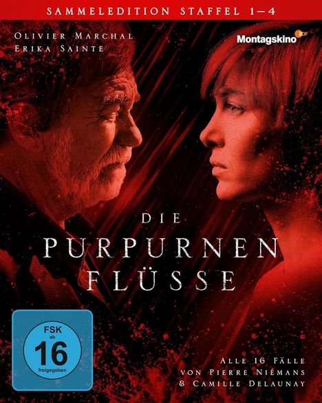 Die purpurnen Flüsse (Komplette Serie) (Blu-ray), 8 Blu-ray Discs