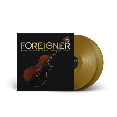 Foreigner: With The 21st Century Symphony Orchestra & Chorus (180g) (Limited Edition) (Gold Vinyl) (RSD 2025), 2 LPs