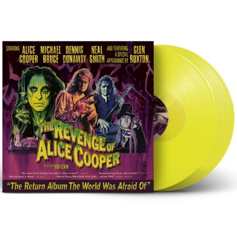 Alice Cooper: The Revenge Of Alice Cooper (180g) (Limited Edition) (Neon Yellow Vinyl) (45 RPM), 2 LPs