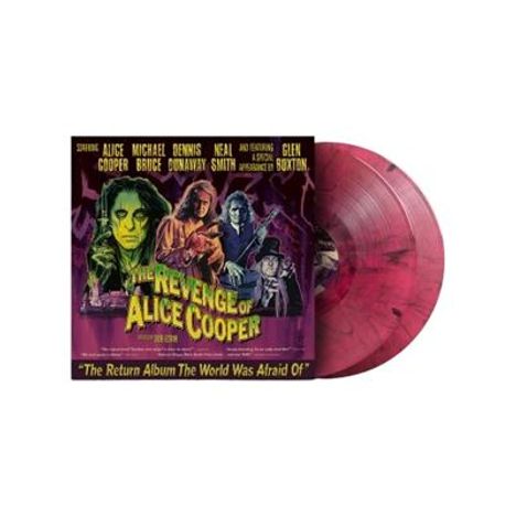 Alice Cooper: The Revenge Of Alice Cooper (Marbled Pink & Black Vinyl), 2 LPs