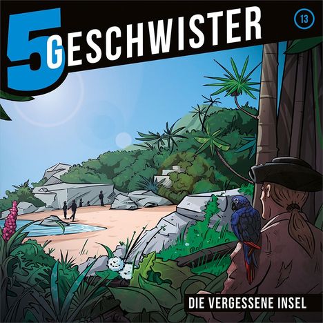 5 Geschwister (13) Die vergessene Insel, CD