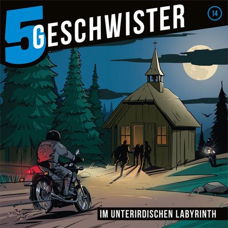 5 Geschwister (14) Im unterirdischen Labyrinth, CD