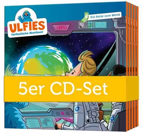 Die Reise zum Mond 5er-Set, CD