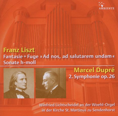 Franz Liszt (1811-1886): Fantasie &amp; Fuge über "Ad nos, ad salutarem undam", CD