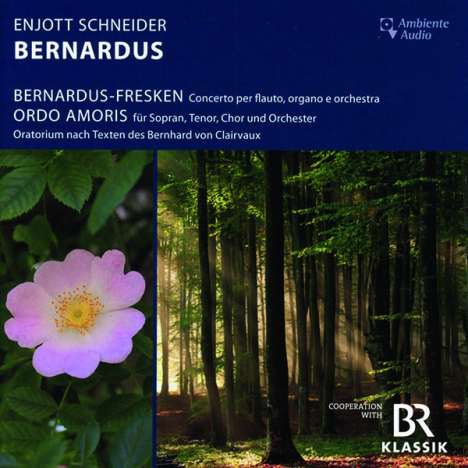 Enjott Schneider (geb. 1950): Konzert für Flöte, Orgel &amp; Orchester "Bernardus-Fresken", CD
