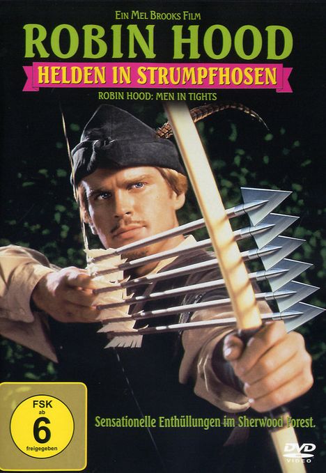 Robin Hood - Helden in Strumpfhosen, DVD