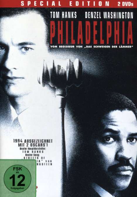 Philadelphia (Special Edition), 2 DVDs
