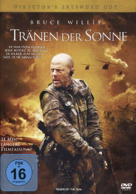 Tränen der Sonne (Director's Extended Cut), DVD